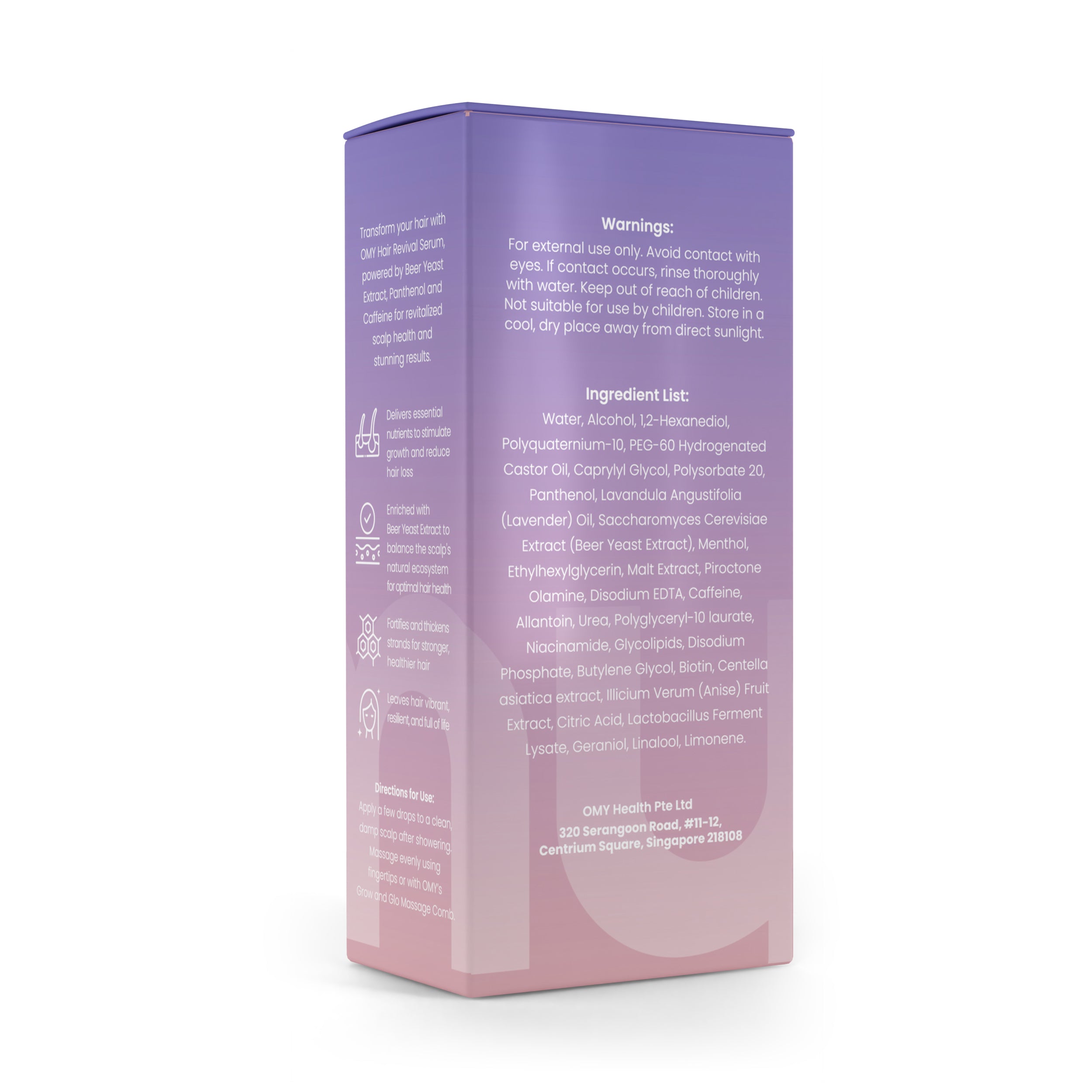 OMY Beer Yeast Hair Serum