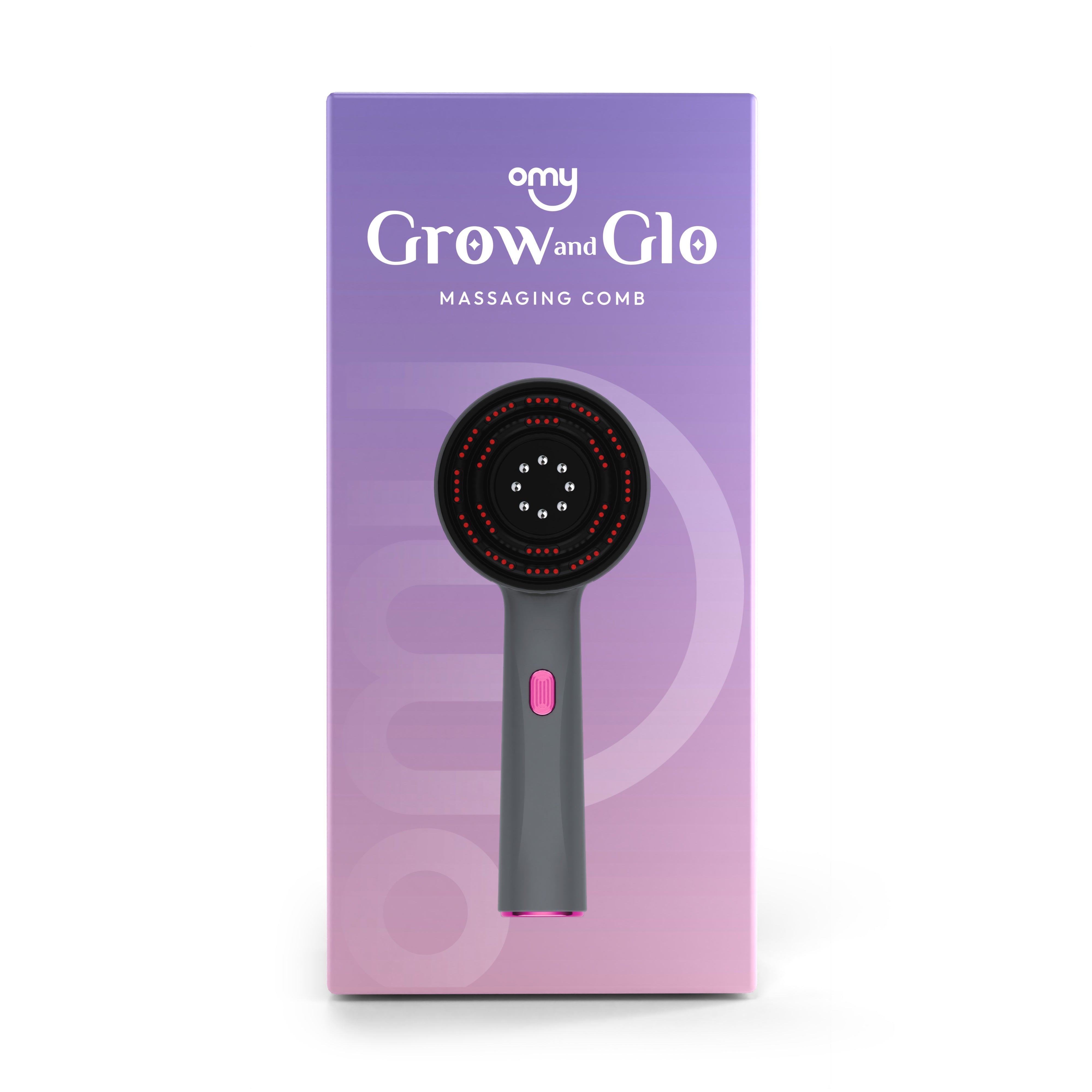 OMY Grow and Glow Massaging Comb