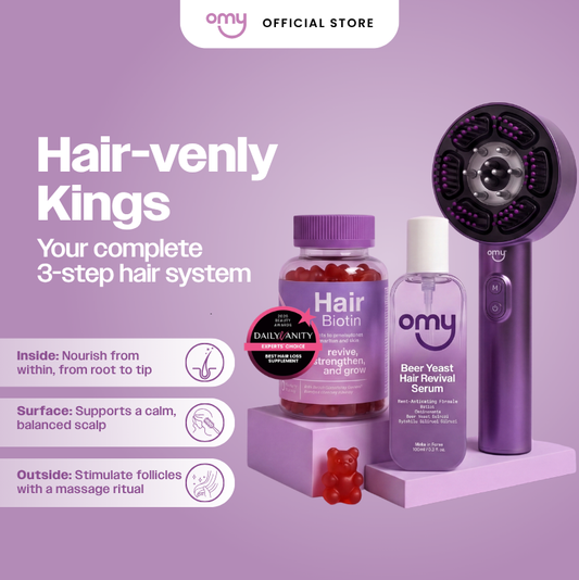 3 Hair-venly Kings of Hair Growth - Your Complete Hair Care Solution