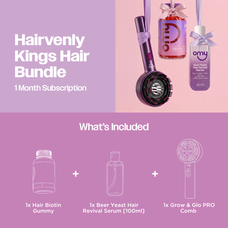 3 Hair-venly Kings of Hair Growth - Your Complete Hair Care Solution