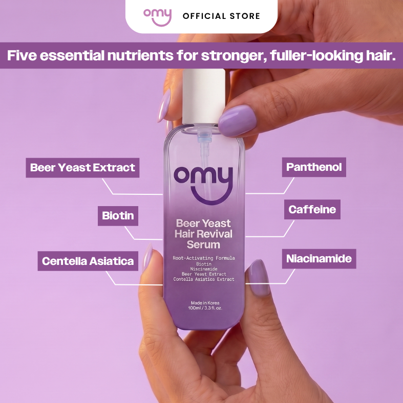 OMY Beer Yeast Hair Serum [100ml]