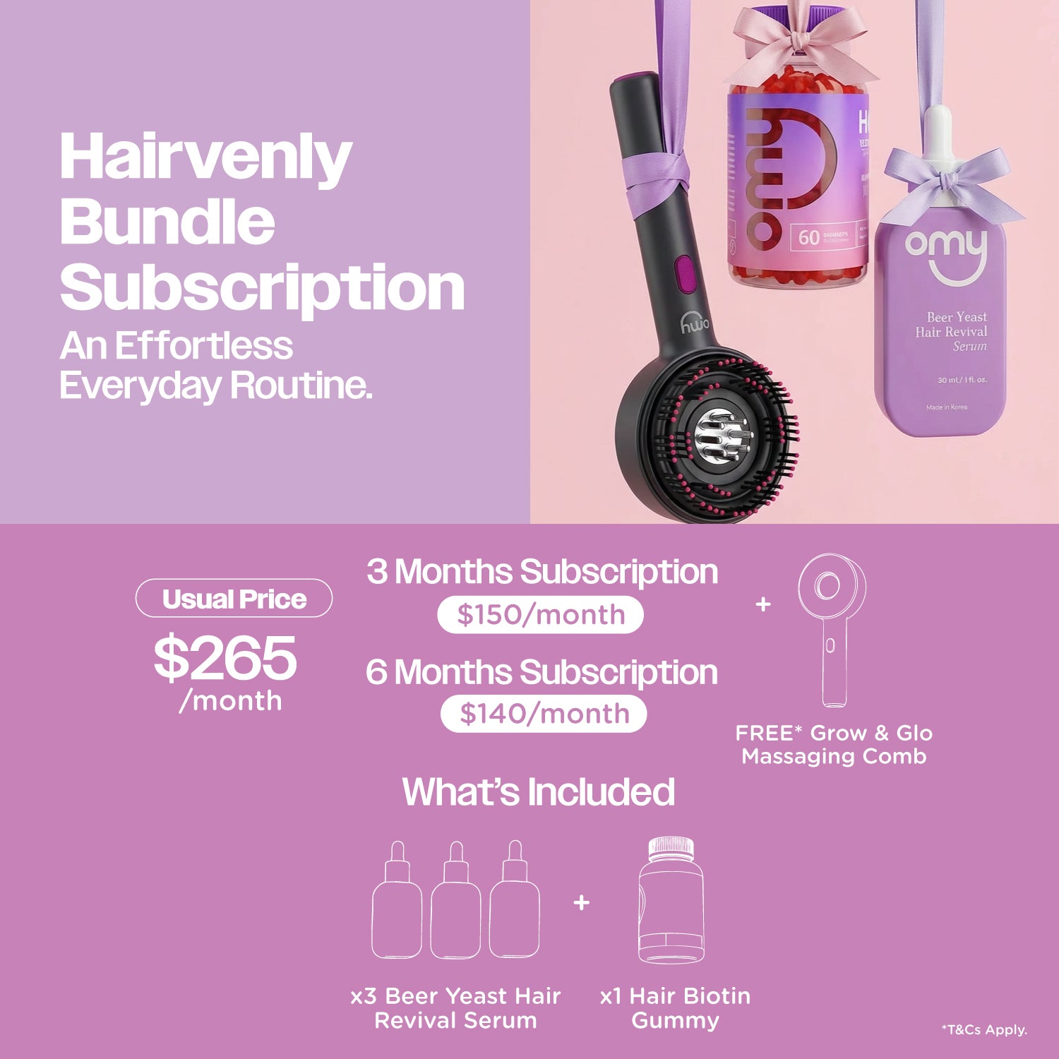 Subscription Box: Hairvenly Bundle