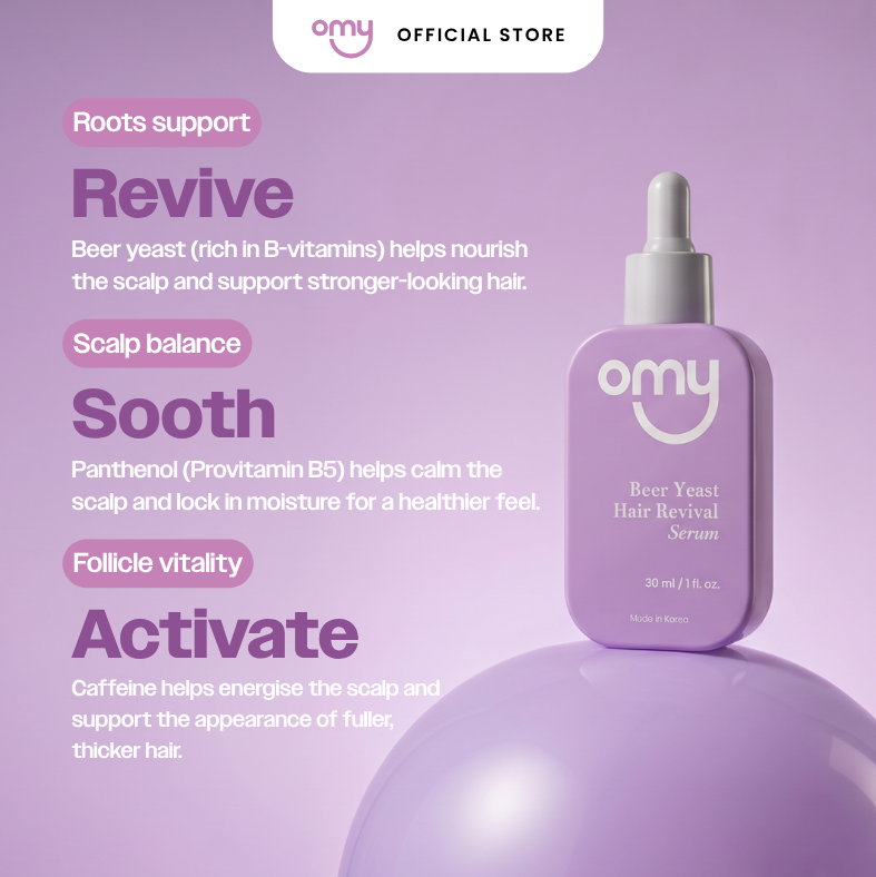 OMY Beer Yeast Hair Serum [30ml]