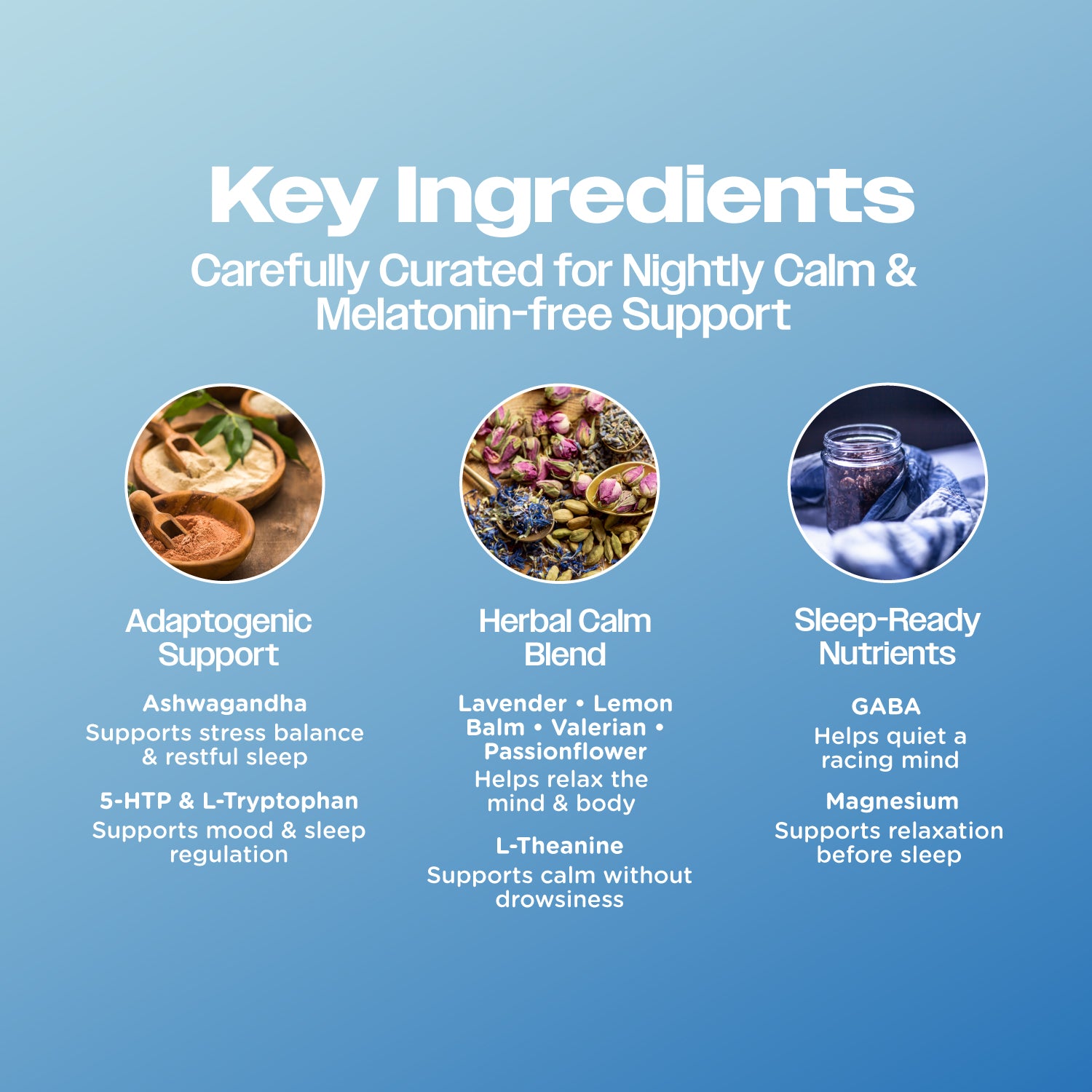 OMY Sleep Melatonin-Free Gummies