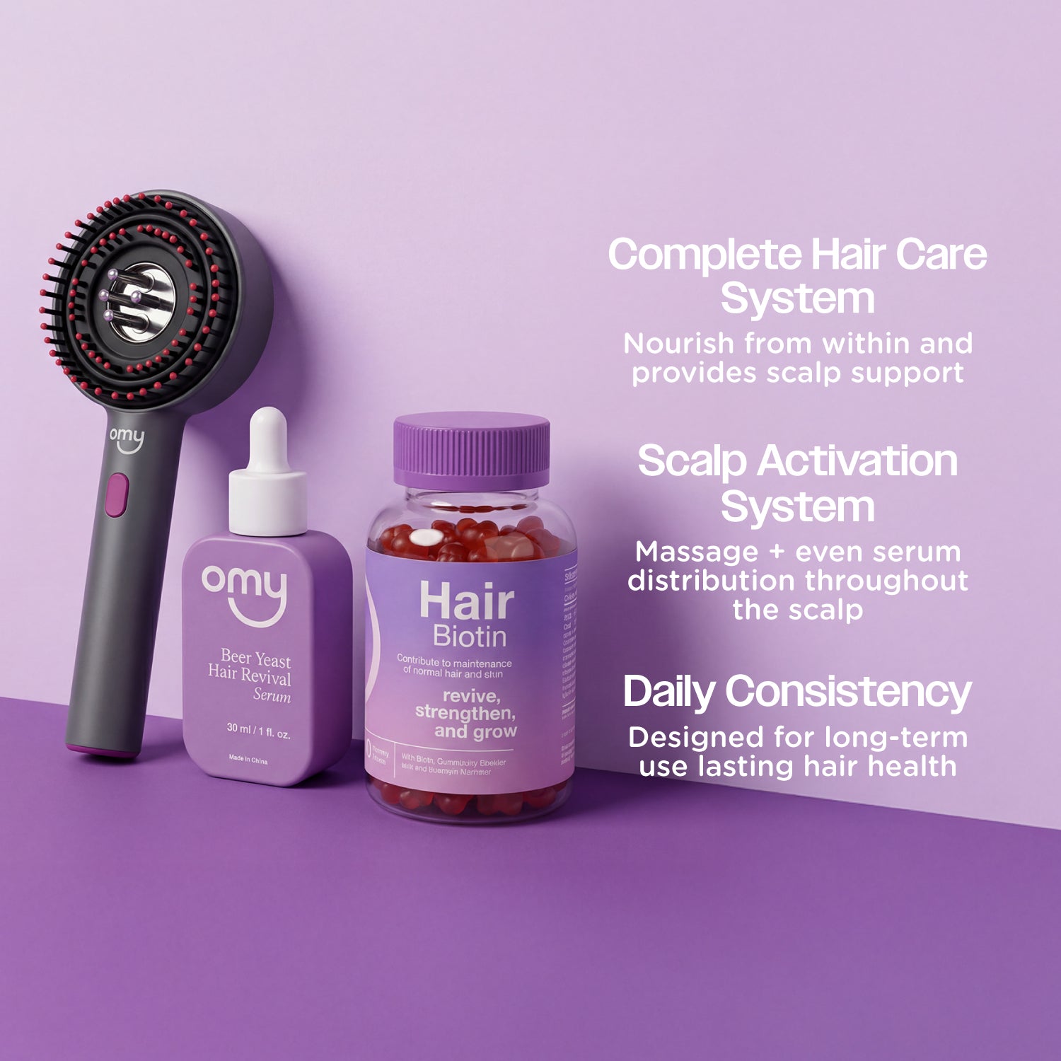 3 Hair-venly Kings of Hair Growth - Your Complete Hair Care Solution