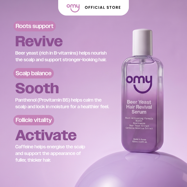 OMY Beer Yeast Hair Serum [100ml]