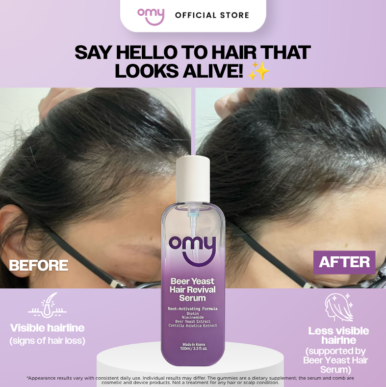 OMY Beer Yeast Hair Serum [100ml]