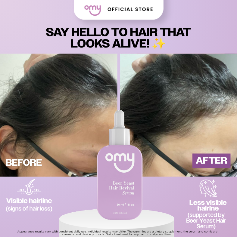 OMY Beer Yeast Hair Serum [30ml]