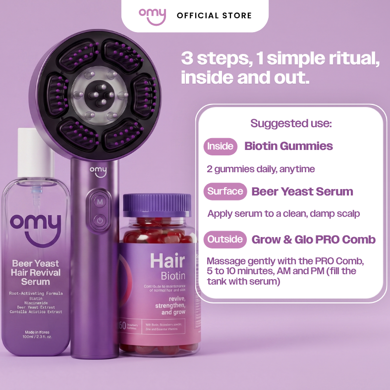 3 Hair-venly Kings of Hair Growth - Your Complete Hair Care Solution