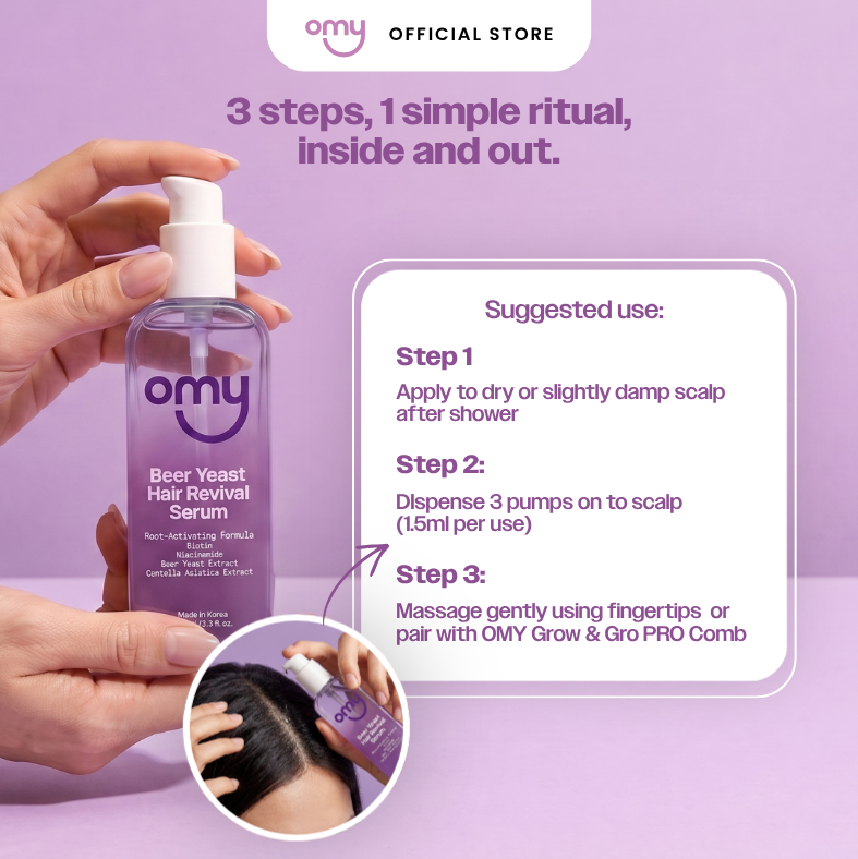 OMY Beer Yeast Hair Serum [100ml]
