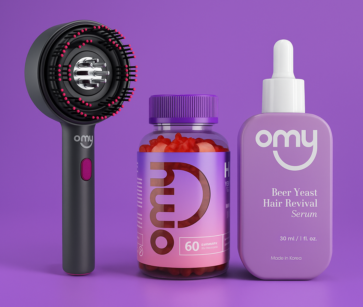 3 Hair-venly Kings of Hair Growth - Your Complete Hair Care Solution