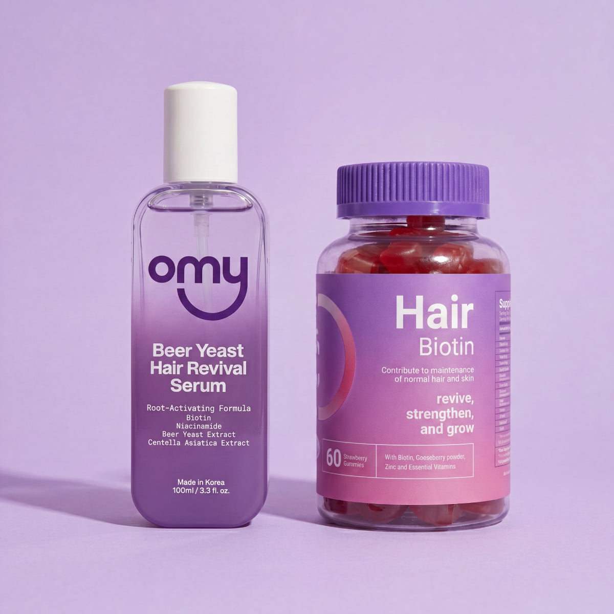 Subscription Box: Hair Duo (Serum & Gummies)