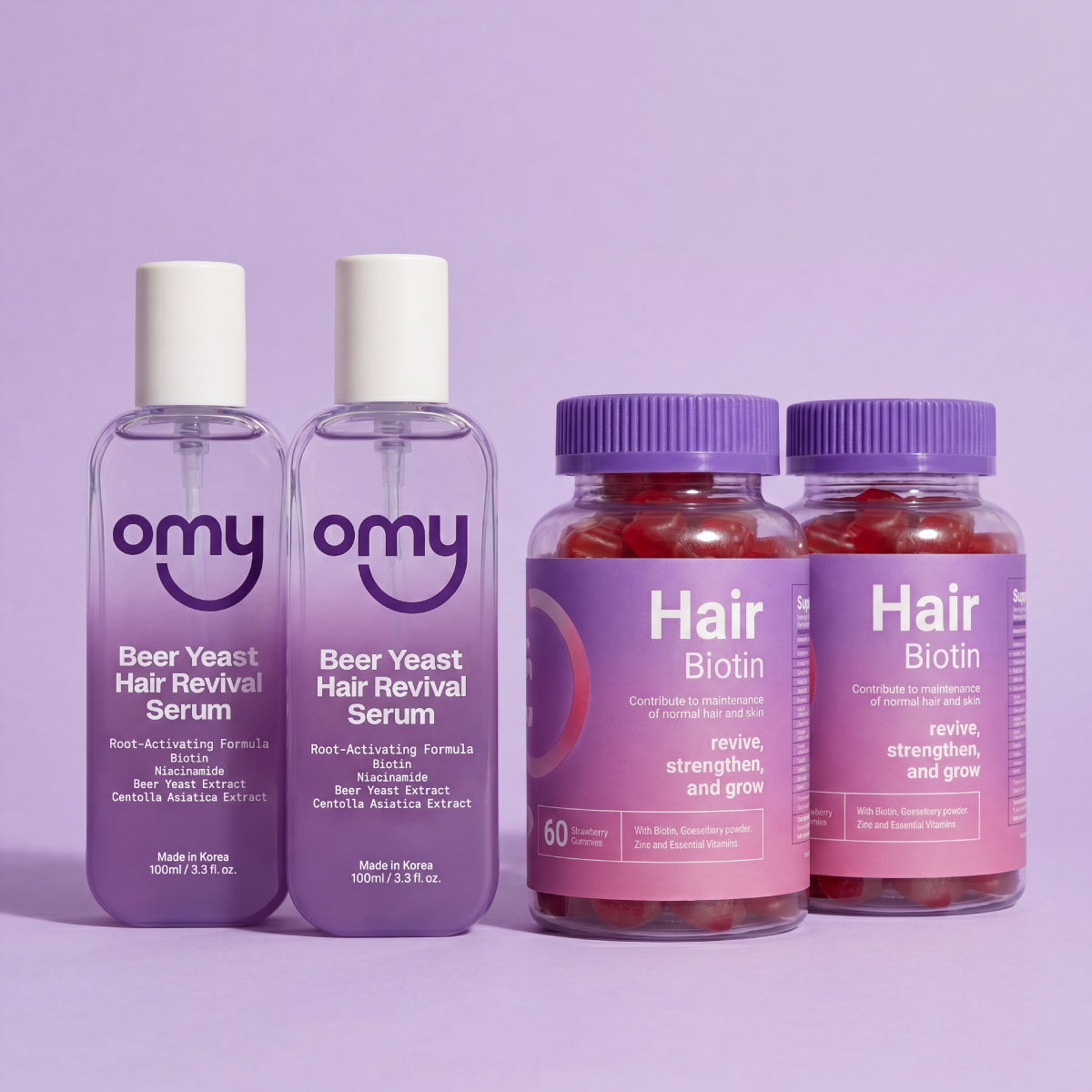 Subscription Box: Hair Duo (Serum & Gummies)