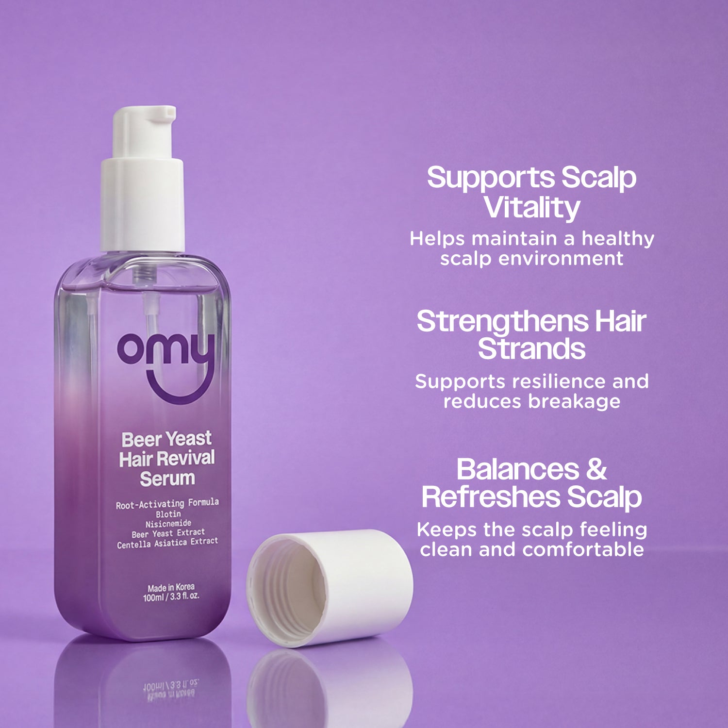 OMY Beer Yeast Hair Serum [100ml]