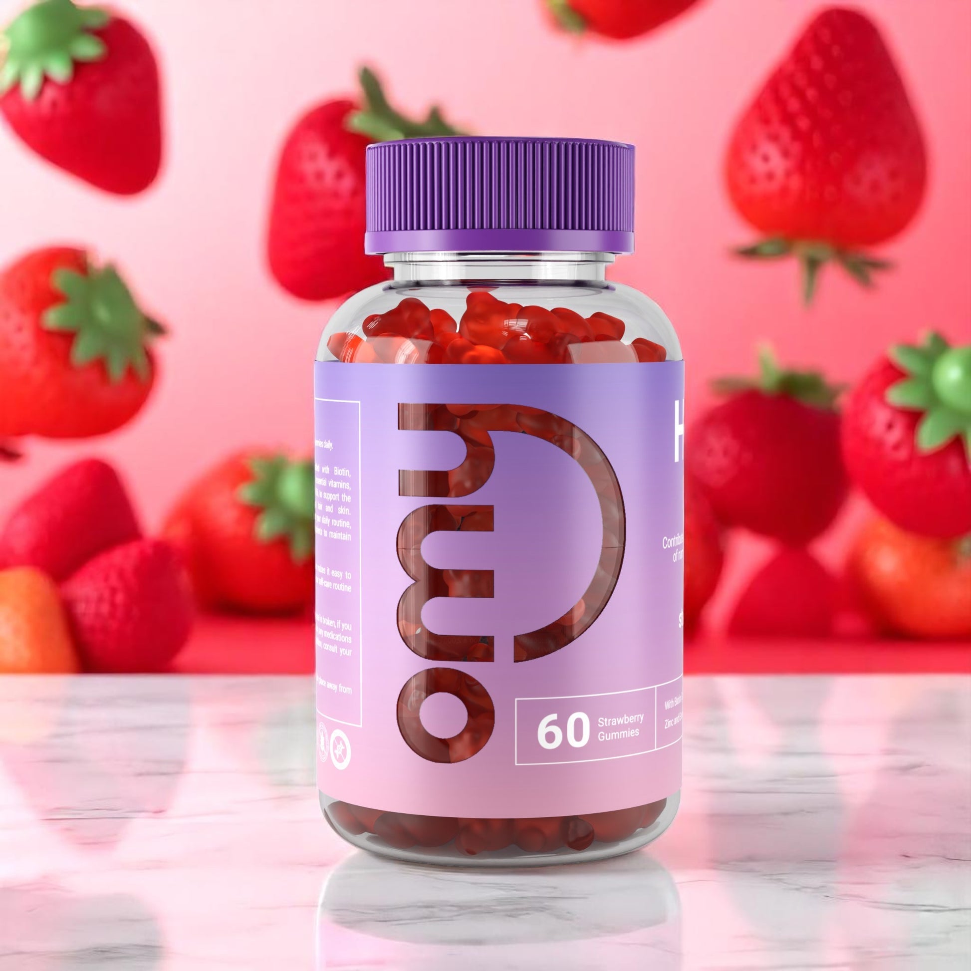 OMY Hair Biotin Gummies