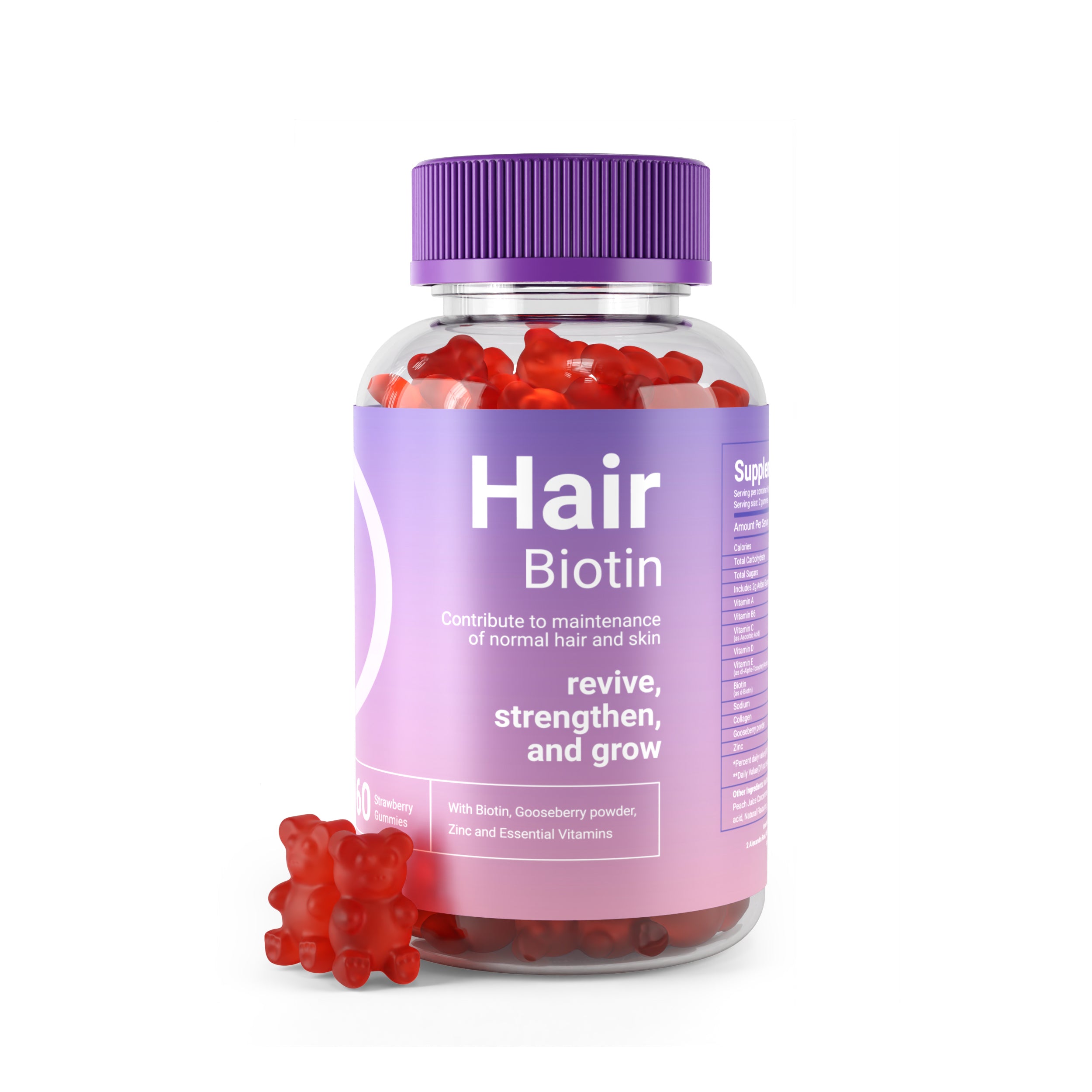 OMY Hair Biotin Gummies