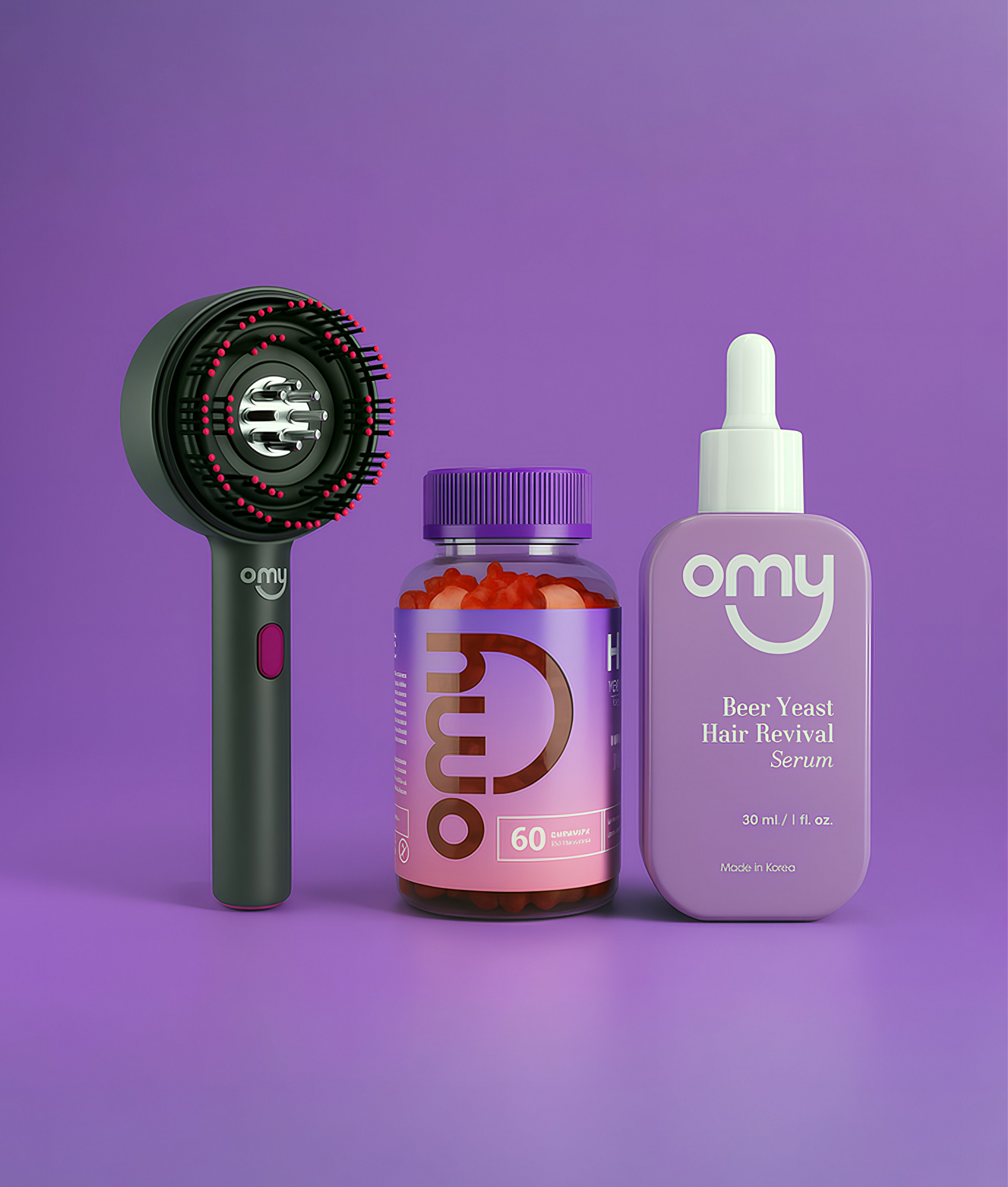 3 Hair-venly Kings of Hair Growth - Your Complete Hair Care Solution