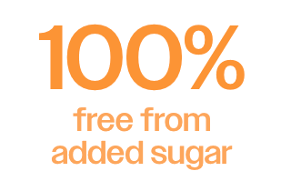 100% free from added sugar