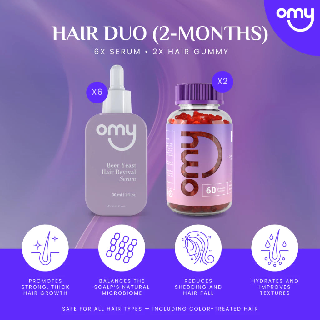 Hair Duo - Hair Serum & Hair Gummies