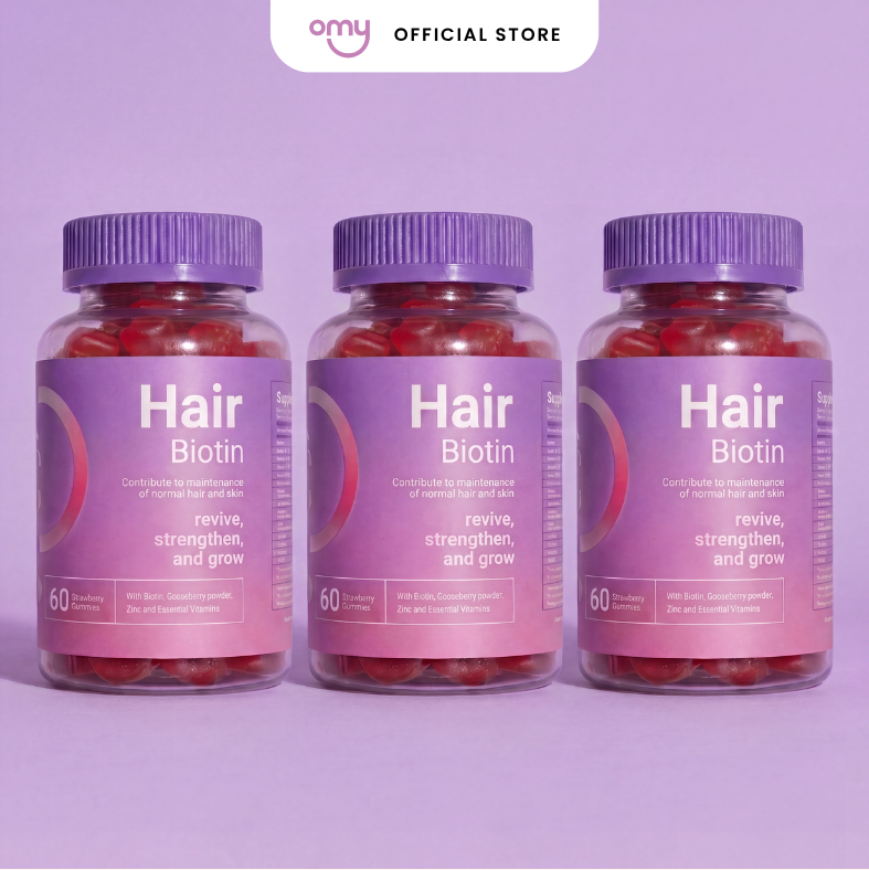 OMY Hair Biotin Gummies