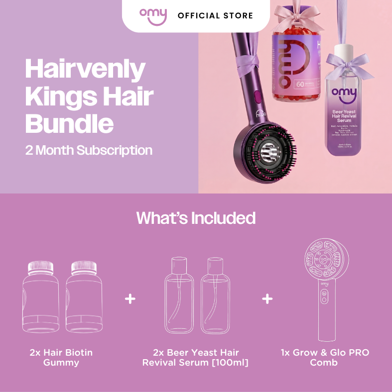 3 Hair-venly Kings of Hair Growth - Your Complete Hair Care Solution