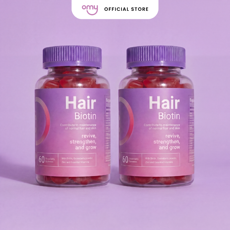 OMY Hair Biotin Gummies