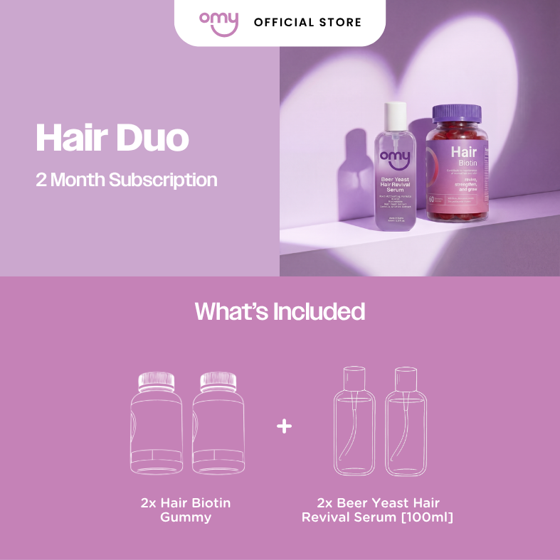 Subscription Box: Hair Duo (Serum & Gummies)